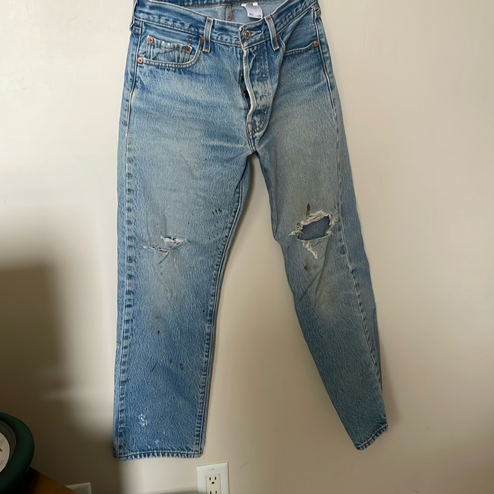 Levi's 501 original shrink to fit jeans
